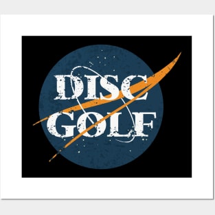 DIsc Golf Space Vintage Posters and Art